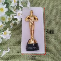 【▼Hot Sales▼】 RTERT54634 Luyou 1ชิ้นแม่พิมพ์ซิลิโคน Oscar Statuette เทียนแม่พิมพ์ฟองดองถ้วยรางวัลพิมพ์ทำเค้ก Oscar Statuette เครื่องมือตกแต่งหน้าเค้ก Fm1547