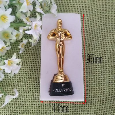 【▼Hot Sales▼】 RTERT54634 Luyou 1ชิ้นแม่พิมพ์ซิลิโคน Oscar Statuette เทียนแม่พิมพ์ฟองดองถ้วยรางวัลพิมพ์ทำเค้ก Oscar Statuette เครื่องมือตกแต่งหน้าเค้ก Fm1547