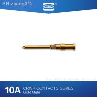 HDXBSCN Heavy Duty Connector Gold Male Crimp Contacts Pin 10 A For HD HDDHMHKHQ insert