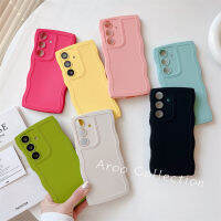 Phone Case เคส Samsung Galaxy M14 5G A42 A51 A71 4G A11 A10s A20s A21s A30s A50s A50 ลอนใหญ่ปลอกซิลิโคนปกป้องเลนส์รอบด้านฝาครอบหลังกันกระแทก2023