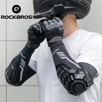 ROCKBROS Motorcycle Anti-Collision Sleeve Sunscreen Ice Silk sleeve Men And Women Anti-Ultraviolet Riding Motorcycle Protective Gear Summer