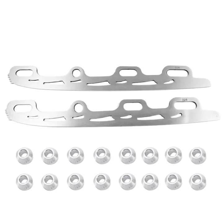 Ice Skating Blade Stainless Steel Inline Figure Skate with Knife Tooth for Adult Kid Roller
