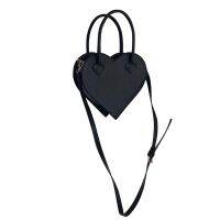 [Baozhihui]Love Heart กระเป๋าสะพายไหล่ผู้หญิงแฟชั่นหนังขนาดเล็ก Tote Purse กระเป๋าถือผู้หญิง Outdoor Business Traveling