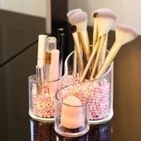 【YD】 Makeup Holder Transparent Eyebrow  Storage Stationery Organizer Rack