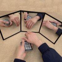 【CW】 3-Way Mirror Practicing Card Gimmick Tricks Accessories Baby