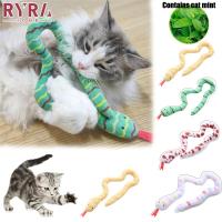 Catnip Toy Interactive Plush Cat Toys Snake Bite-Resistant Molar Cat Teaser Toy Funny Kitten Chewing Playing Toy Cat Accessories Toys