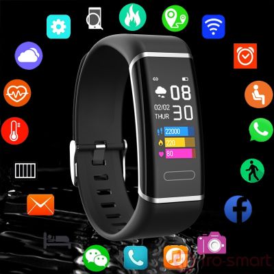 ZZOOI Sport Smart Watch Men Women Smartwatch Electronics Smart Clock For Android IOS Fitness Tracker New Fashion Smart-watch CT6