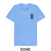 iCONiC  ROSACE ROBOT T-SHIRT #0196 เสื้อยืด ปักลาย หุ่นยนต์ ตัวเล็ก เสื้อยืด เสื้อแฟชั่น เสื้อแฟชั่นผญ เสื้อออกงาน เสื้อทำงาน เสื้อไฮโซ