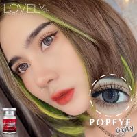 ✨ Popeye gray (Lovely lens) ขนาดBig ตาโต ✔️เลนส์จดทะเบียนถูกต้อง (บิ๊กอาย คอนแทคเลนส์ bigeyes)