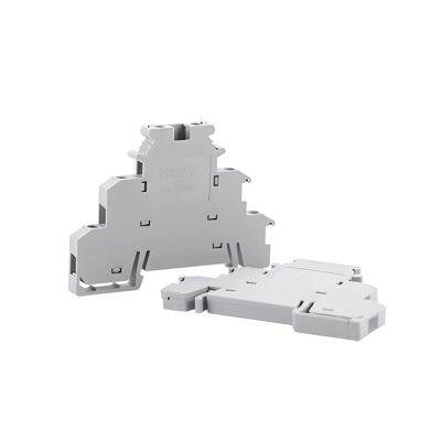 【YF】❁  10Pcs Din Rail Terminal Block DIKD-1.5 Three Layer 3 Level Sensor Actuator Wire DIKD1.5 Conductor