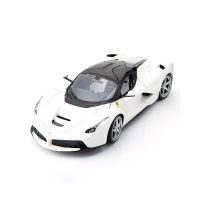 Bburago 1:32 Ferrari LaFerrari Sound And Light Alloy Simulation Pull Back Car Model Carton Box Alloy Car Model Birthday Present