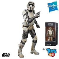 Hasbro Star Wars The Mandalorian Black Series Scout Trooper Exclusive Action Figure [Carbonized Graphite, Metallic]