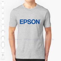 ใหม่เสื้อยืดผู้ชายอินเทรนด์ Epson Logo Street เสื้อยืดกราฟฟิค Tees