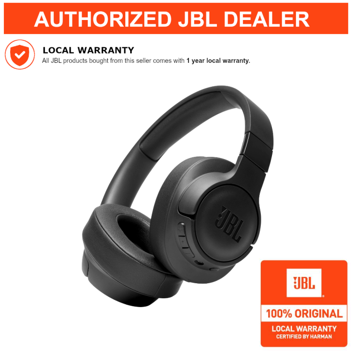 JBL Tune 710BT Wireless Over-Ear Headphones with Microphone, 50H ...