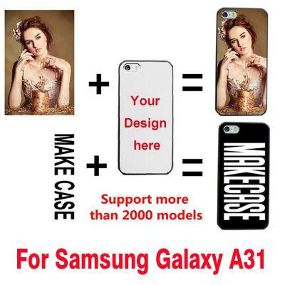 （shine electron）เคสปกรูปสำหรับ A31 Samsung Galaxy ชื่อภาพถ่ายแบบกำหนดเองได้ด้วยตนเอง
