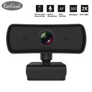 Webcam EsoGoal 1080P 2K Máy Ảnh Web HD Cho Máy Tính Máy Tính Để Bàn Máy