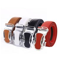 ☒♚✸ Manufacturers wholesale fashion sports men automatic layer cowhide leather belt cross-border undertakes to foreign trade