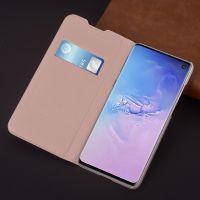 Slim Wallet Case For Samsung Galaxy S10 Plus S10E S10Plus S10 Phone Sleeve Bag Mask Flip Cover With Card Holder Business Purse