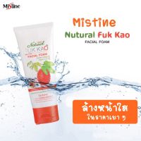 Mistine Natural Fuk Kao Facial Foam 80g. มิสทีน เนเชอรัล ฟักข้าว เฟเชียล โฟม