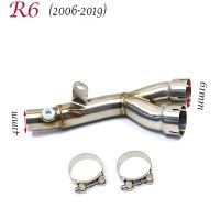 Motorcycle Link Exhaust Muffler Pipe Silencer System Eliminator YZFR6 For Yamaha R6 YZF R6 2006 2007 2008 2008-20