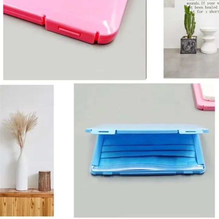(RMS) Portable Face Mask Storage Case Dust proof Carry Box Masks Lazada PH