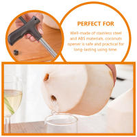 Mlinstudio เครื่องมือเปิดมะพร้าว 2pcs ทำให้ Coconuts Opener Opener Hole Hole Opener