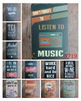 【HOT】✵◑┋ Metal Poster of Dont Forget To Music Wi-fi Inside for All Reasons Classic Bar