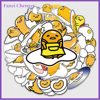 Fanzi 50ชิ้น/เซ็ตการ์ตูน Gudetama อนิเมะสติกเกอร์ของเล่นโทรศัพท์กันน้ำสติ๊กเกอร์กราฟฟิตี