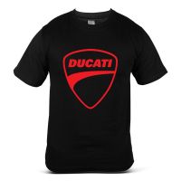 T Shirt Short Sleeve Printed Ducati Design MotoGP Motorbike Motorcycle Extreme Casual Performance Superbike Baju Cotton