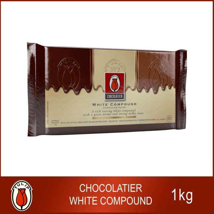 Tulip Chocolatier White Compound 1kg | Lazada PH