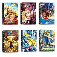 1Pcs Cartoon 9 Pocket 432 Card Pokemon Album Book Cartoon Anime Map Game Cards Collection Holder Binder Folder Top Toys Gift for Kids