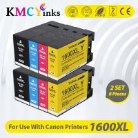 KMCYinks ที่รองรับตลับหมึก PGI-1600 BK C M Y PGI1600 PGI-1600XL สำหรับ Canon MAXIFY MB2060 MB2360 MB2760เครื่องพิมพ์ MB2160