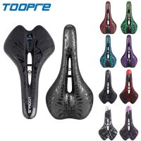 【LZ】□  TOOPRE-Confortável Shockproof PU Couro Bicicleta Sela MTB Mountain Road Bike Assento Gel Cheio Almofada De Ciclismo