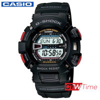 Casio G-Shock นาฬิกาข้อมือ สายเรซั่น รุ่น G-9000-1VDR - สีดำ