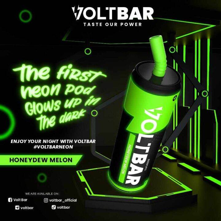 VOLTBAR 6000 PUFFS DISPOSABLE HONEYDEW MELON FLAVOR Similar LANA