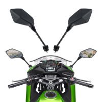 [HOT IUXKLKXLWSGH 551] รถจักรยานยนต์ด้านหลังกระจกมองข้างสำหรับ Kawasaki NINJA 650R ER6F ER-6F 2009-2016 400R 2010-2014 NINJA 1000 Z1000SX 11-14