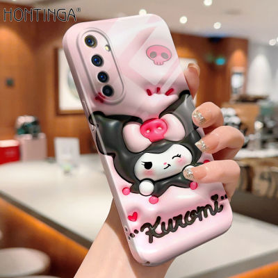 Hontinga เคสฟิล์มรวมทุกอย่างสำหรับ Realme 5 5i 5S 3 Realme 6 Pro เคส6i Realme เคสโทรศัพท์ภาพยนตร์เกาหลีน่ารักเฮลโลคิตตี้เคสหลังอุปกรณ์ป้องกันเลนส์ดีไซน์แบบแข็งกล่องกันกระแทกคลุมทั้งหมดสำหรับเด็กผู้หญิง