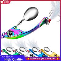 Spinner เหยื่อ 9g 13g 17g โลหะ Vib Fishing Lure Trolling หมุนช้อน Wobbler Sinking Hard เหยื่อเลื่อม Pesca สำหรับ Bass Pike