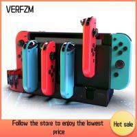 VERFZM SHOP เครื่องชาร์จคอนโทรลเลอร์ Xbox Dudukan Gamepad สำหรับ Joyns CONS ของร้านค้า Nintendo Switch Charging Cradle