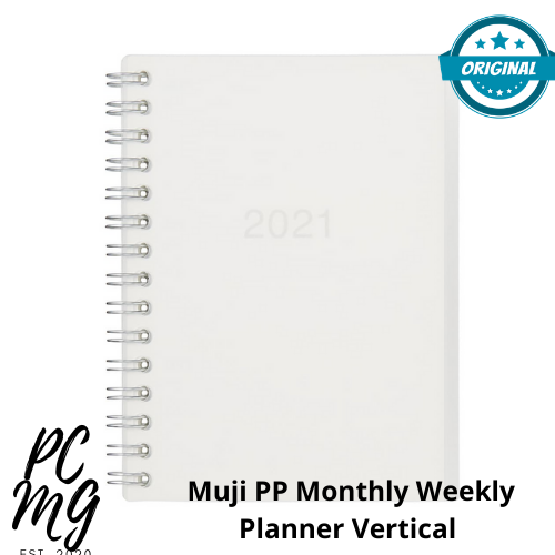 Muji PP Monthly Weekly Vertical Planner Lazada PH