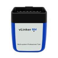 VLINKER BM V2.2บลูทูธ3.0เครื่องตรวจจับการวินิจฉัยข้อบกพร่องโอบีดีสำหรับรถ