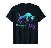 POLYGON MATIC Crypto BULLRUN HODL Token to Rich Millionaire T-Shirt