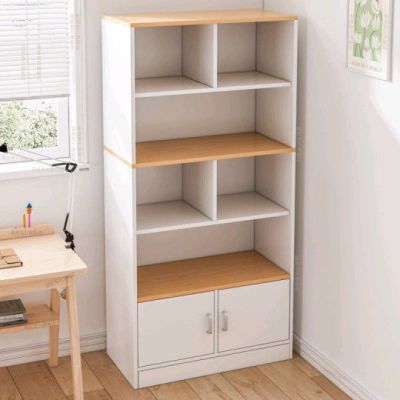 [COD] Bookcase bookshelf floor-to-ceiling living room simple shelf home wall storage cabinet bedroom locker office