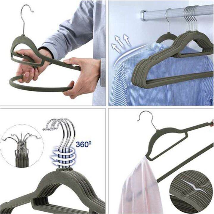 20-pack-non-slip-velvet-hangers-flocking-hangers-with-swivel-hook-for-kids-amp-adults-jackets-pants-amp-clothes-38cm