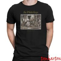 เสื้อยืดผ้าฝ้าย Sanc6 {พร้อมส่ง เสื้อยืดผ้าฝ้าย 100% พิมพ์ลาย The Waterboys Fishermans โอเวอร์ไซซ์ ไซซ์ XS-4xl สําหรับผู