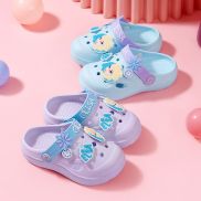 Zt9iyh Elsa dép đi biển mùa hè CROCS chống trượt bé trai trẻ em Quà Tặng