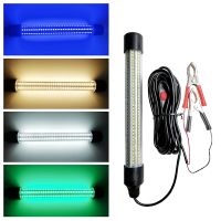 LED Underwater Fishing light 20W DC12V24V Green Warm White Blue Light Color IP68 Boat Night Trap Squid Attracting Allure Finder