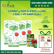 Combo 4 nước tắm thảo dược trẻ em Elemis 200ml - DK Pharma hàng đã tích