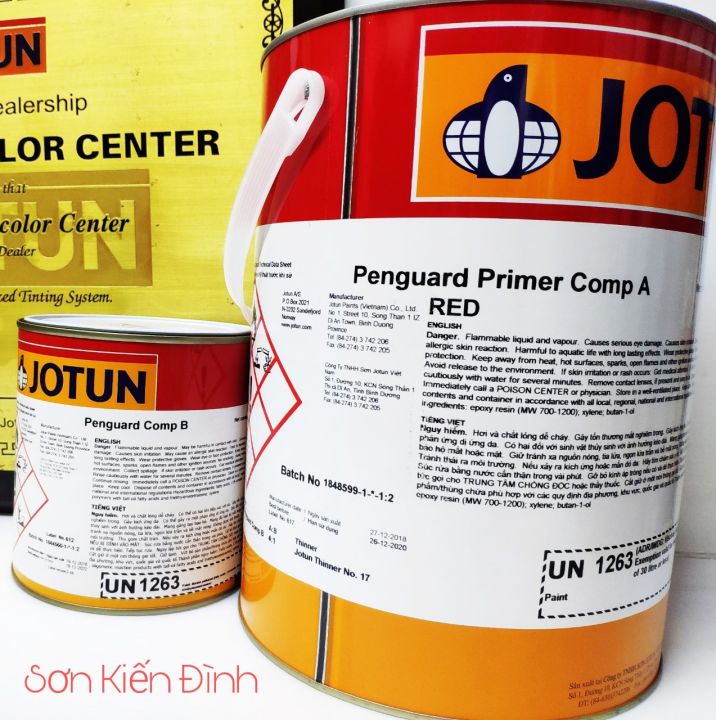 Sơn lót epoxy Jotun Penguard thành phần 2 là một trong những sản phẩm chống rỉ tốt nhất trên thị trường. Với khả năng bảo vệ bề mặt tốt, sản phẩm này được giới công nghiệp đánh giá cao. Hãy tham khảo hình ảnh liên quan đến sơn lót epoxy Jotun Penguard và lựa chọn sản phẩm phù hợp cho mình.