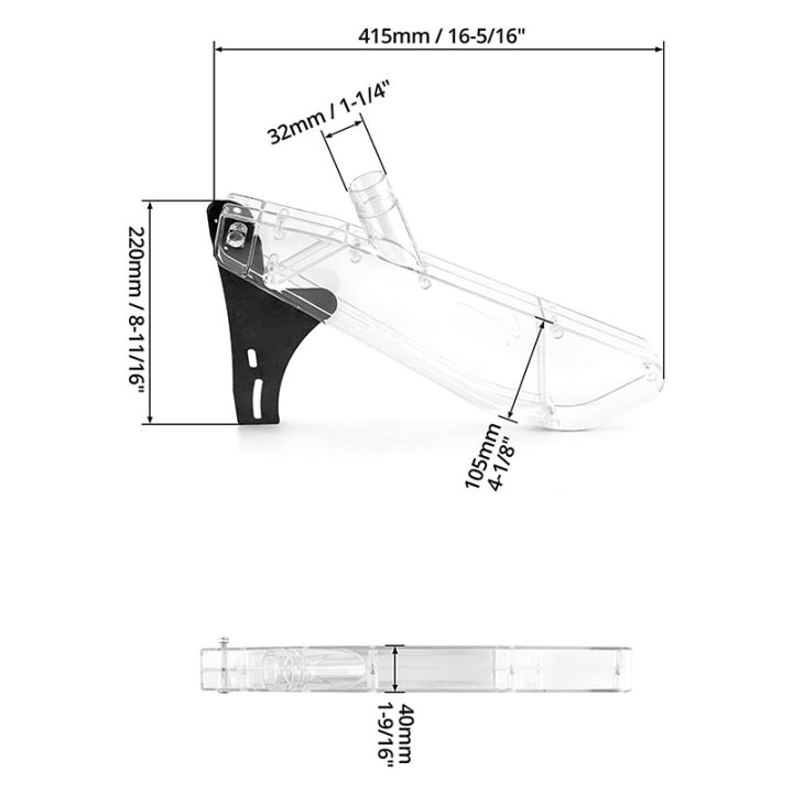 table-saw-protective-guard-cover-anti-dust-woodworking-safety-shell-for-7-12-inch-table-saws